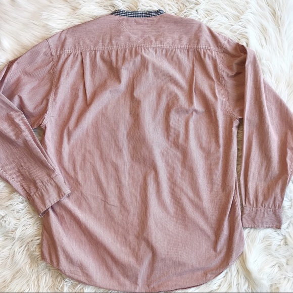 Tommy Hilfiger - Oxford shirt with mandarin collar - Picture 4 of 8